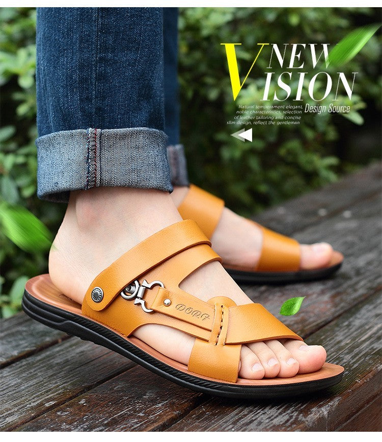 Men's Fashion Beach Sandals - Casual Slippers