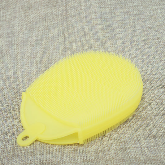 Baby Shower Brush - Soft Silicone Bath Brush for Infants
