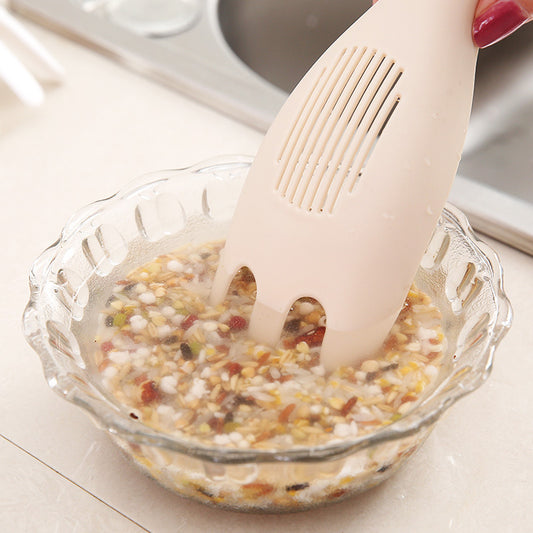 Vanzlife Multifunctional Rice Washer Spoon – Kitchen Tool for Easy Rice Cleaning