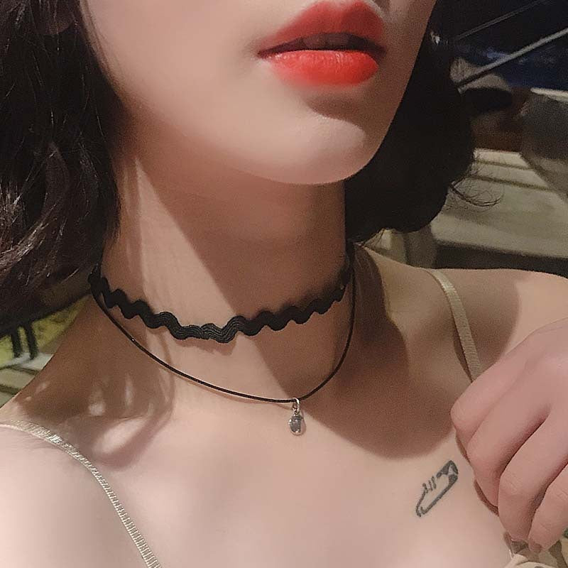 Women's Korean Style Short Neckband Necklace