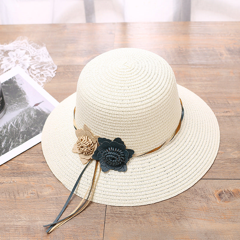 Women's UV Protection Small Brim Straw Hat