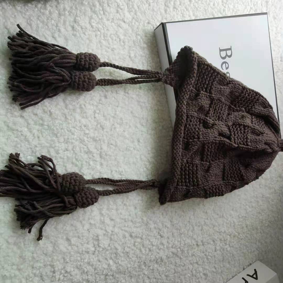 Literary And Artistic Personality Warm And Western Goddess Fan Wool Hat