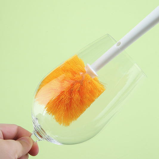 Multifunctional Five-in-one Cup Brush Long Handle Kitchen Gadgets