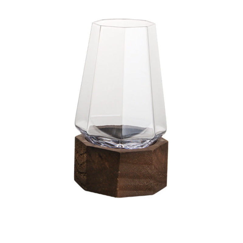 Handmade Crystal Tumbler Wine Glass - Elegant and Unique