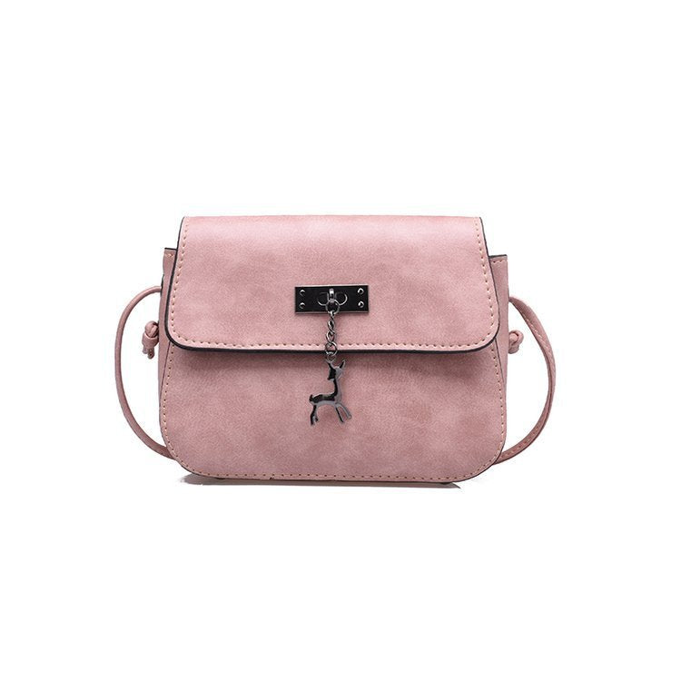 Retro style wild shoulder diagonal bag