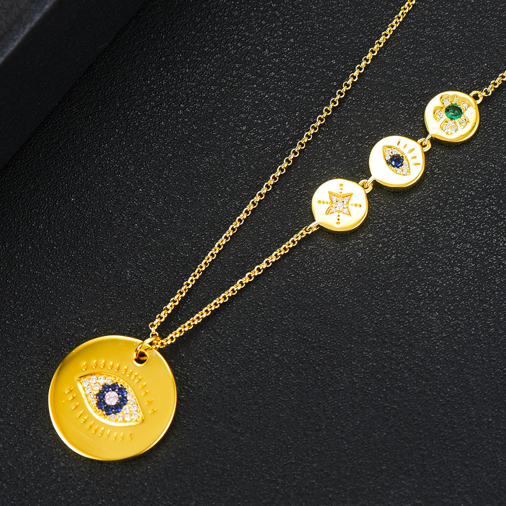 Female Demon Eye Necklace