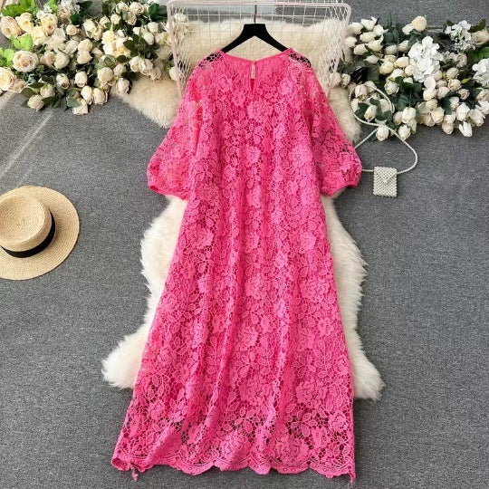 French Retro Heavy Industry Formal Dress