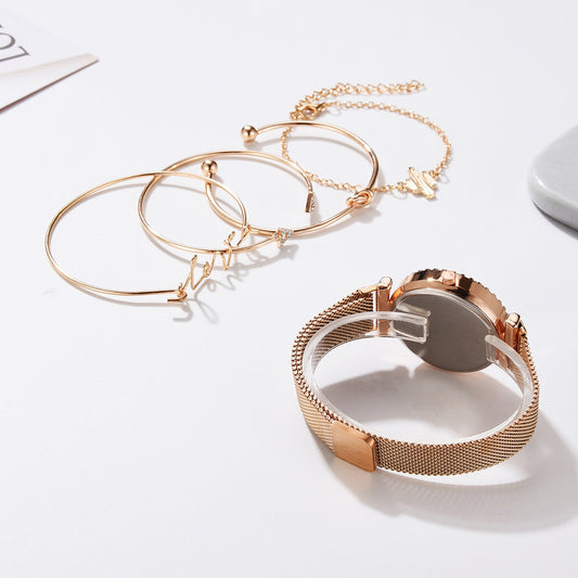 Women’s Starry Sky Magnet Buckle Bracelet Watch