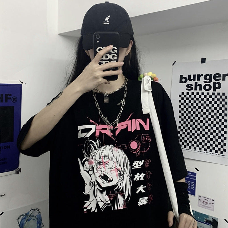 Cool Girls Wear All-Match Loose Tops With Short Sleeves
