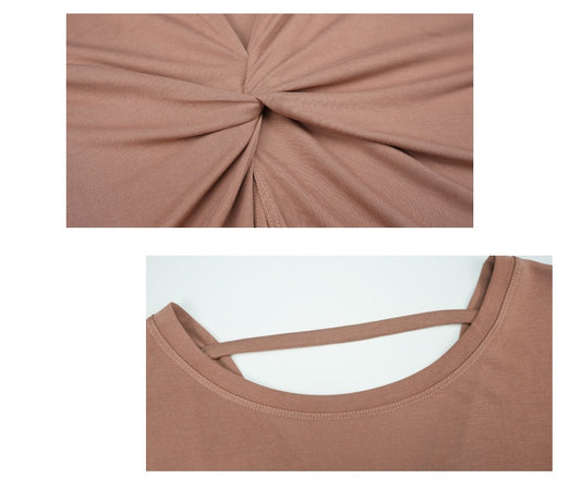 Yoga Wear Long Sleeve Blouse Female Spring