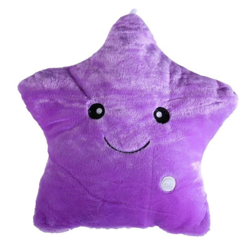Unique Toy Luminous Pillow - Vivid Star Design LED Light Cushion