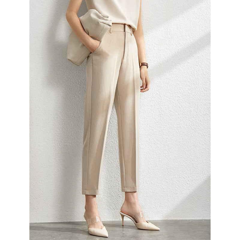 Autumn formal two-piece nine-point pants suit