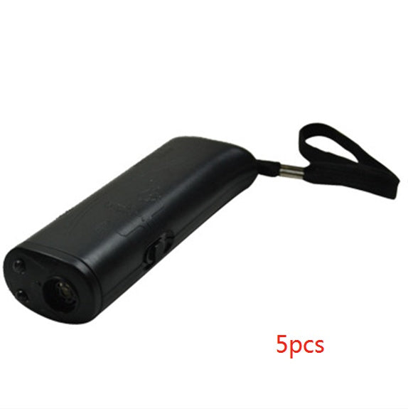 3-in-1 Anti Barking Dog Training Device Ultrasonic Dog Training Repeller LED Flashlight