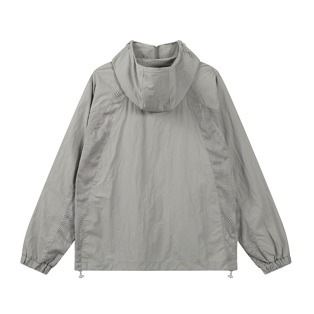 Sun Protection Clothing - Lightweight Long Sleeve Hooded Jacket