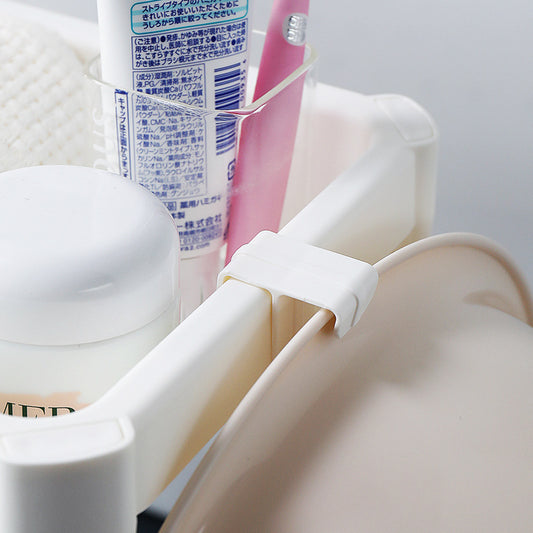 Multifunctional bathroom floor shelf Drain shelf