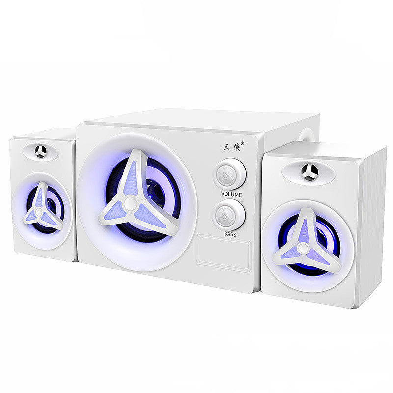 Computer audio notebook desktop computer home subwoofer small speaker Game TV speaker USB effect