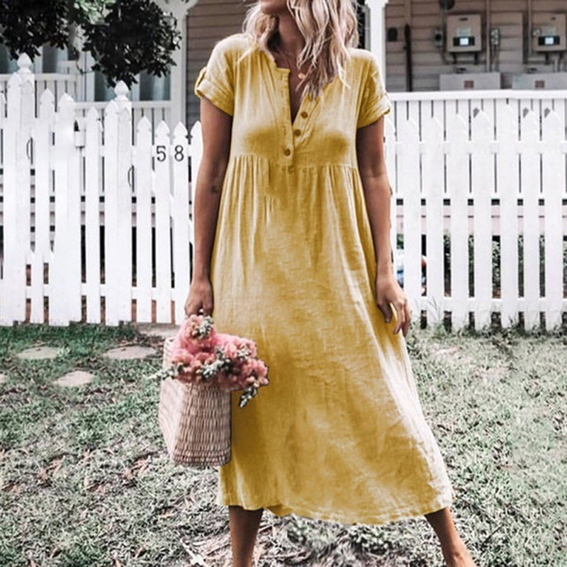 The Perfect Short Sleeve Dress