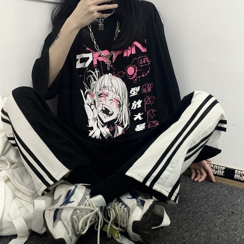 Cool Girls Wear All-Match Loose Tops With Short Sleeves