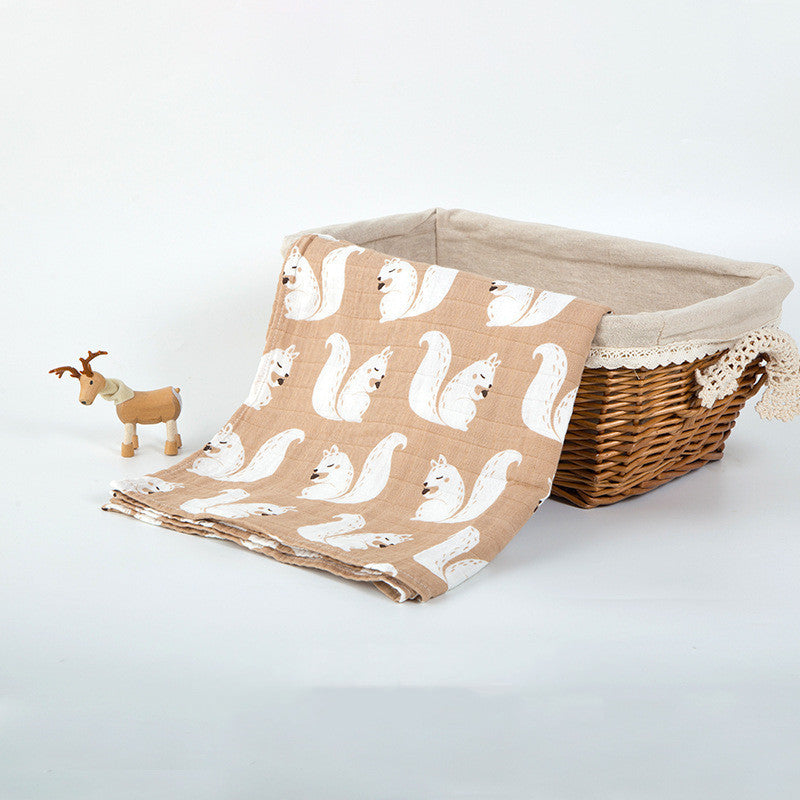 Newborn baby bag covered with cotton