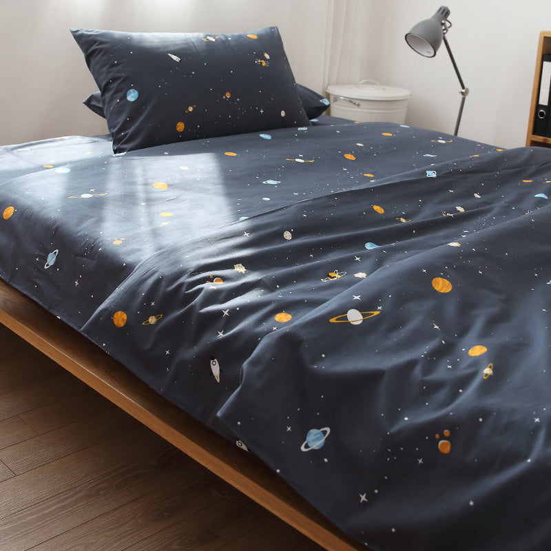 Fantasy Cartoon Style Cotton Bed Sheet Quilt Cover Pure Cotton Duvet Cover