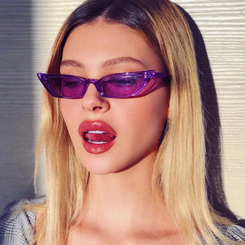 Narrow Cat Eye Sunglasses