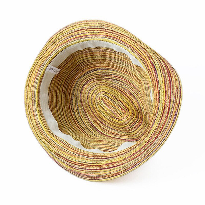 Colorful Foldable Parent-Child Beach Hat