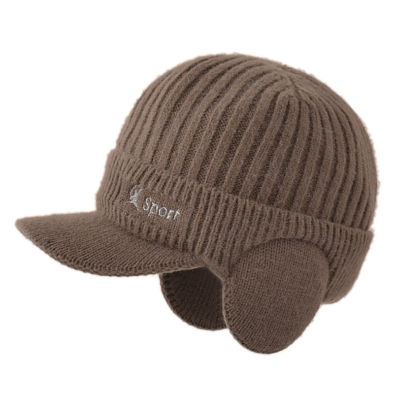 Korean Style Men's Pullover Warm Thick Duck Tongue