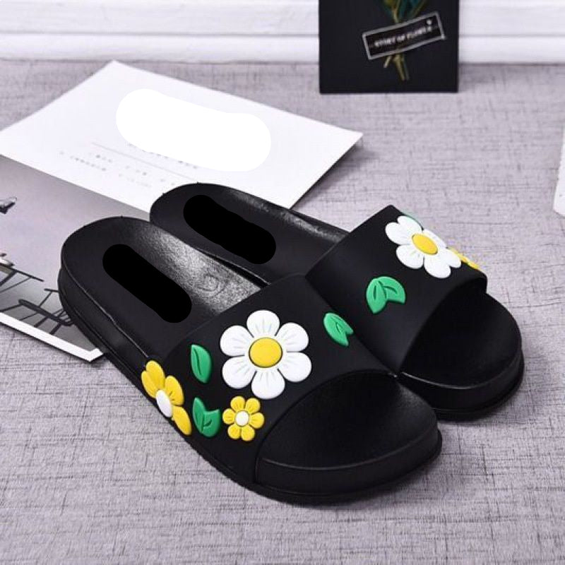 Women’s Non-Slip Indoor Flower Sandals