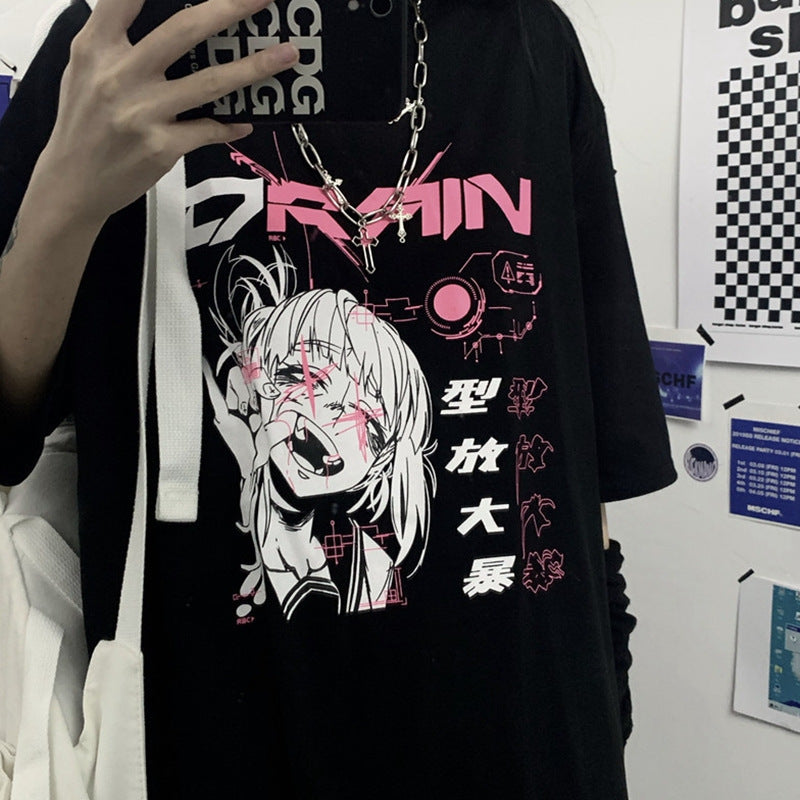 Cool Girls Wear All-Match Loose Tops With Short Sleeves