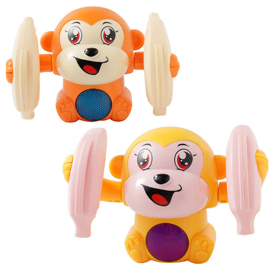 Electric Sound and Light Flipping Monkey - Interactive Educational Toy for Kids
