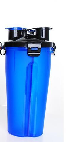 2-in-1 Pet Water Bottle Dispenser - Travel Portable Dog Cat Drinking Silicone Bowl