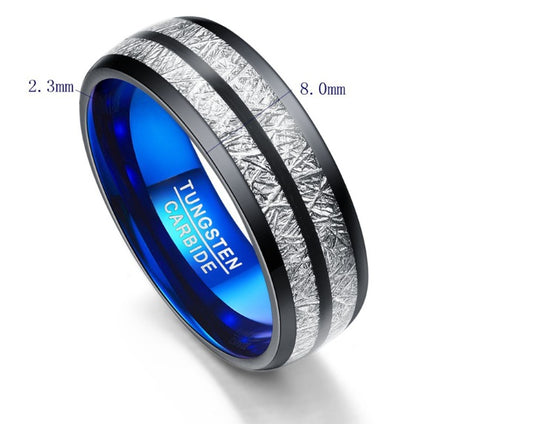 Wedding Band - 8mm Tungsten Carbide Rings