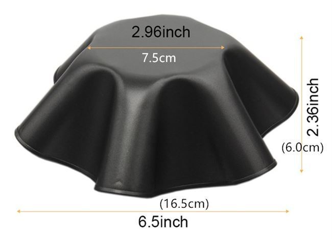 Non-Stick Fluted Tortilla Shell Maker Pans Taco Salad Bowl