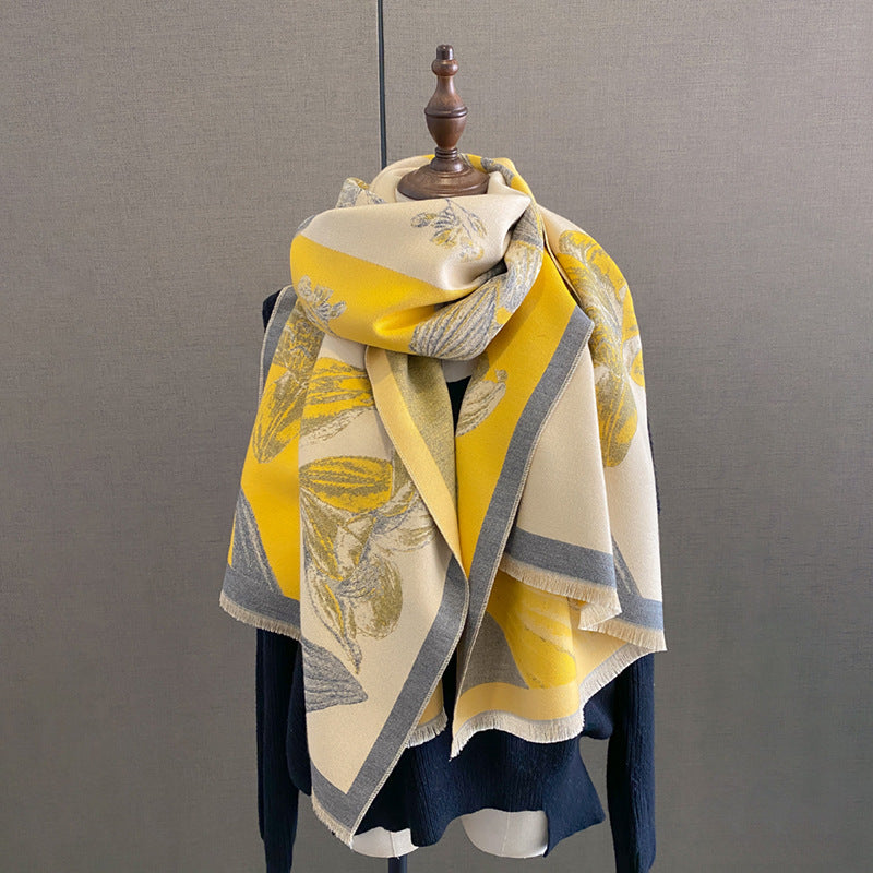 Tassel Cape Blanket - Cozy Air-Conditioned Room Wrap for Autumn & Winter