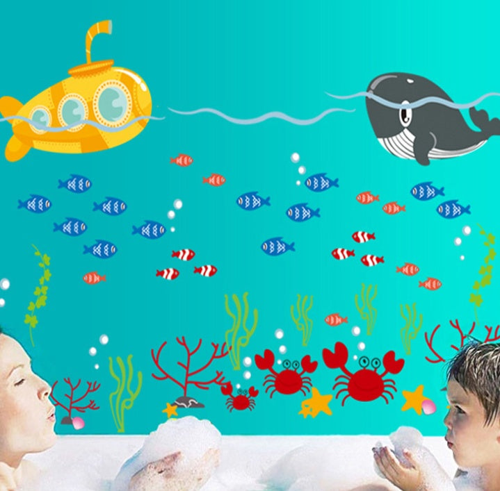 Kids Wall Stickers - Sea Theme