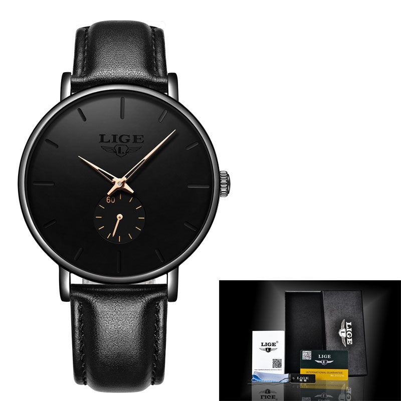 Thin Multifunctional Waterproof Quartz Watch