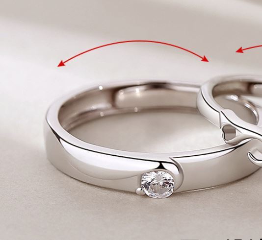 Versatile Men and Women Pair Rings - Fashion Accessories