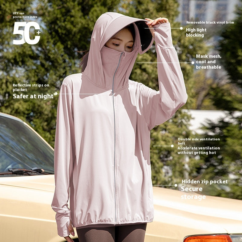 Outdoor UV-proof Ice Silk Raw Yarn Breathable And Loose