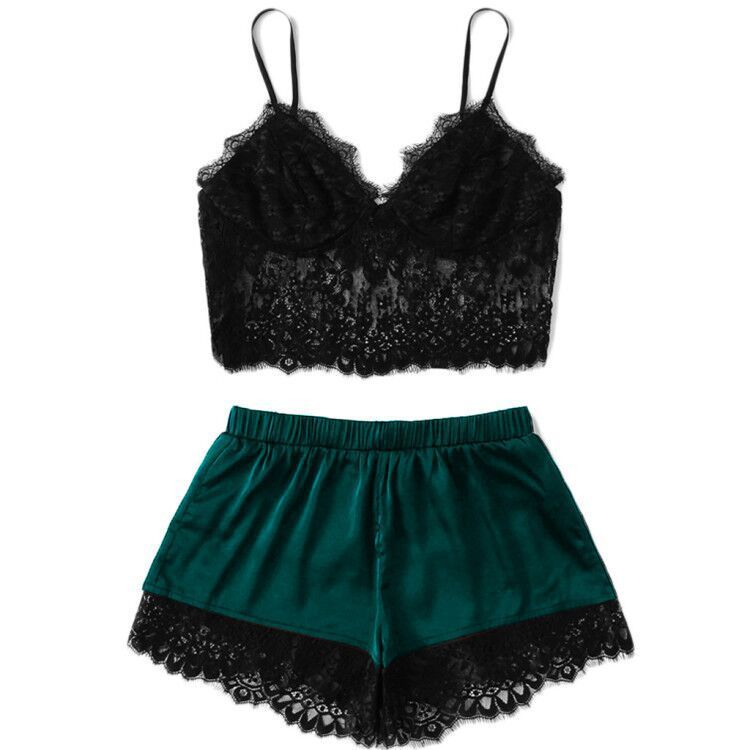 Women's Split Lace Cardigan Lingerie – Elegant and Cozy Sleepwear