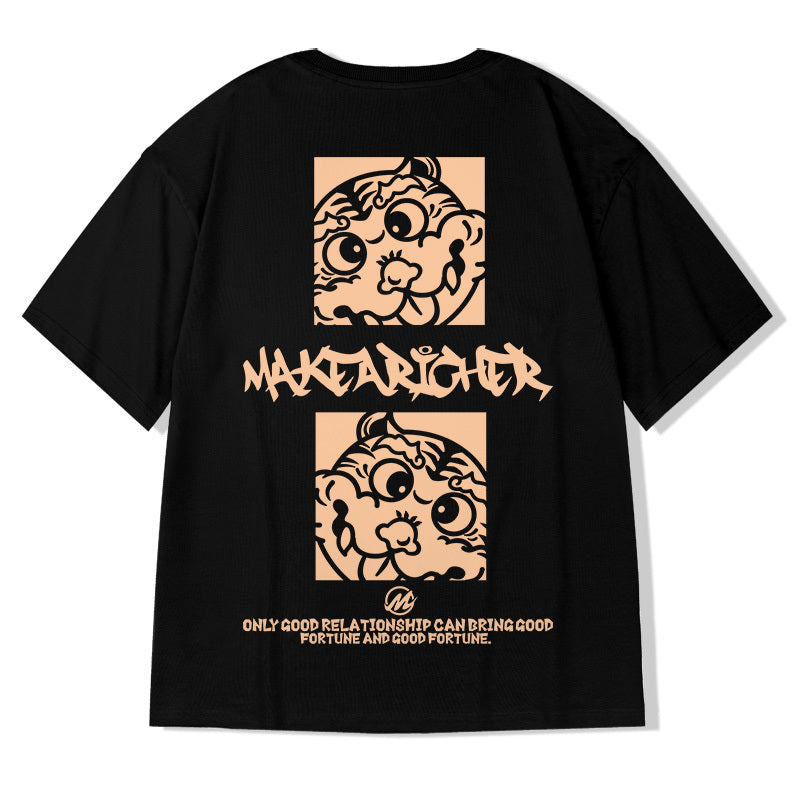 Men's European & American Street Style Short Sleeve T-Shirt