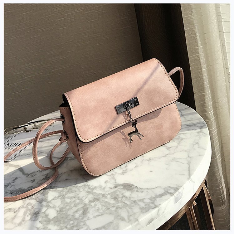 Retro style wild shoulder diagonal bag