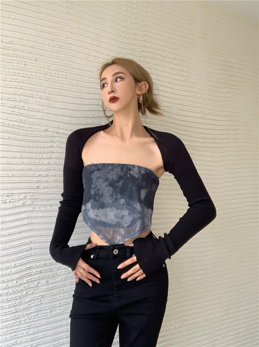 Knitted Small Cardigan Jacket Women Summer