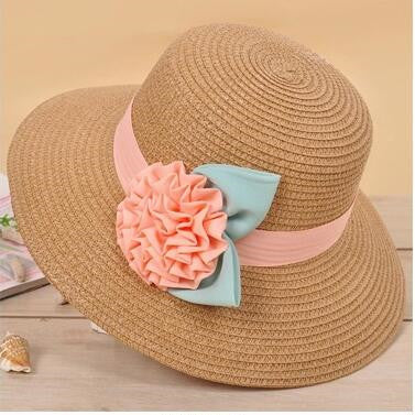 New Women's Three-dimensional Flower Foldable Sun Hat