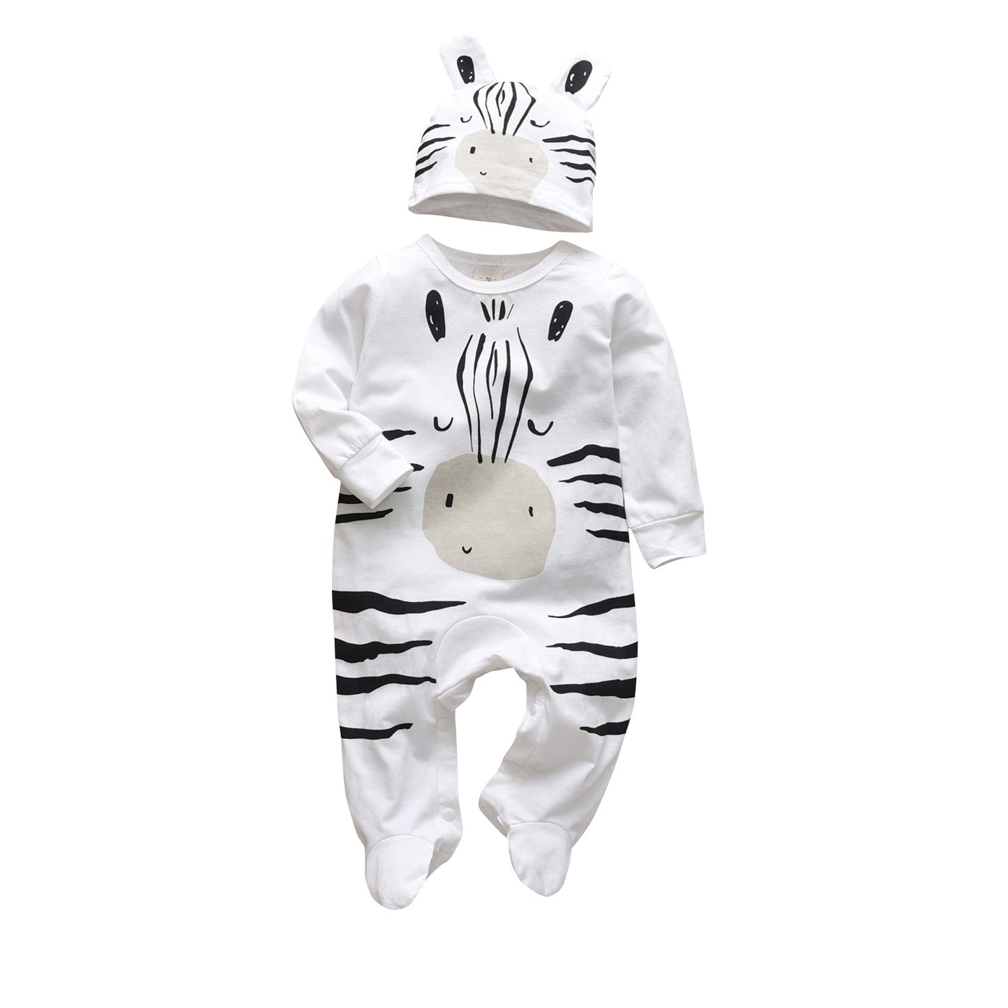 Baby Jumpsuit - Spring & Autumn Panda Pattern Casual Outfit