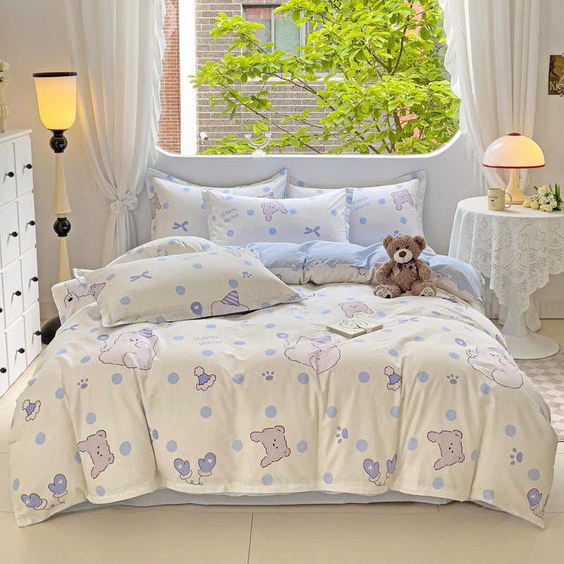 Cartoon Duvet Cover Bedding Set