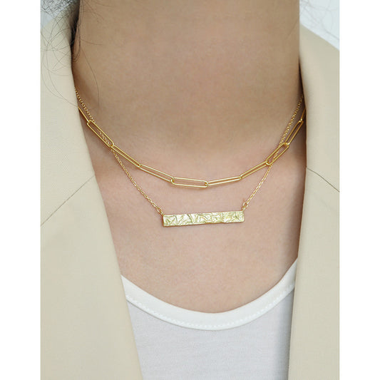 Chain necklace female choker necklace
