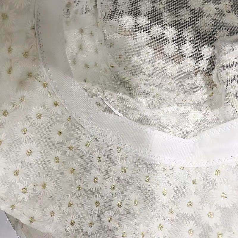 Women's Daisy Embroidered Fisherman's Hat