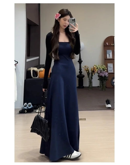 Summer Waist-tight Retro Dress Women