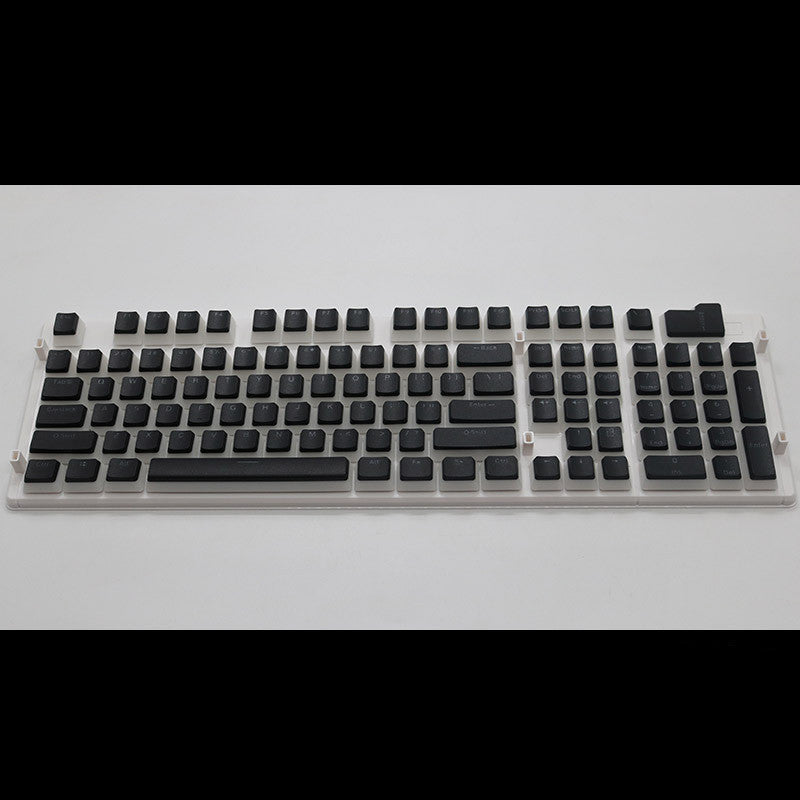 Pudding 108 Key Double Skin Pudding Cream PBT104 Two-color Milk Skin Mechanical Keyboard Translucent Keycap
