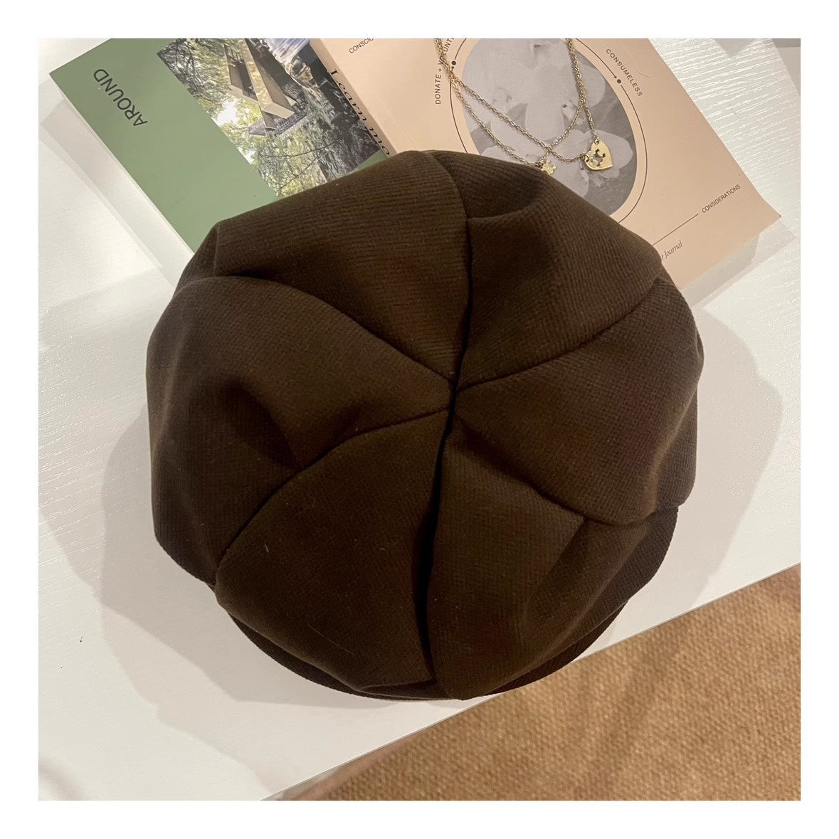 British Style Cloud Octagonal Cap
